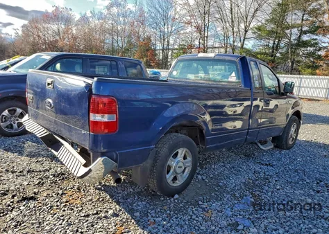 2008 Ford F150 из США, поврежденный, VIN 1FTRF12W68KE33352